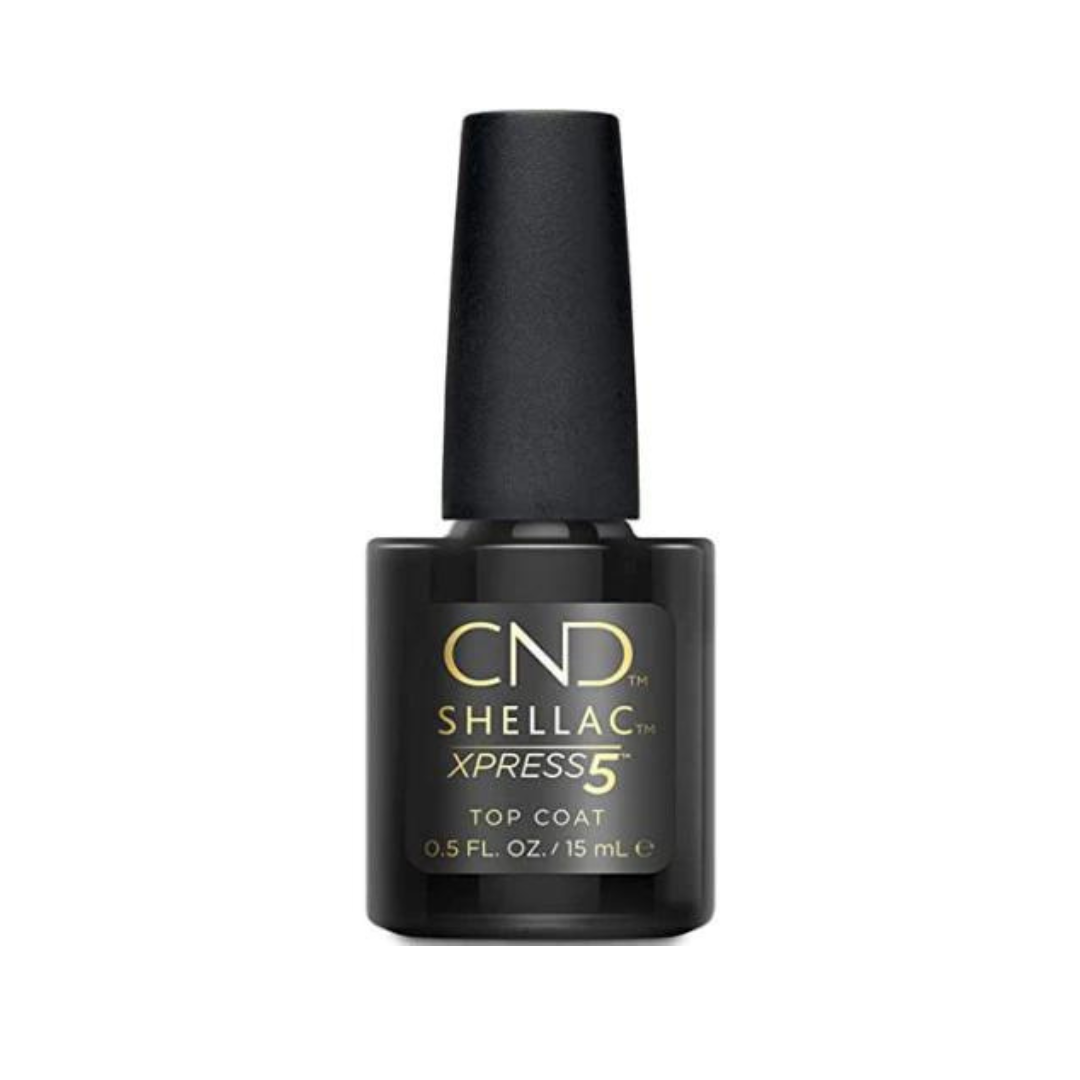 000 TOP COAT XPRESS 5 15mL - SHELLAC CND - BEMEXCO +Bonito +Fácil