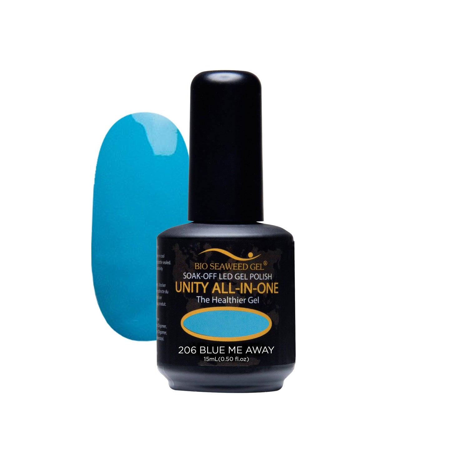 206 Blue Me Away - UNITY 1 SOLO PASO BIO SEAWEED GEL - BEMEXCO +Bonito +Fácil