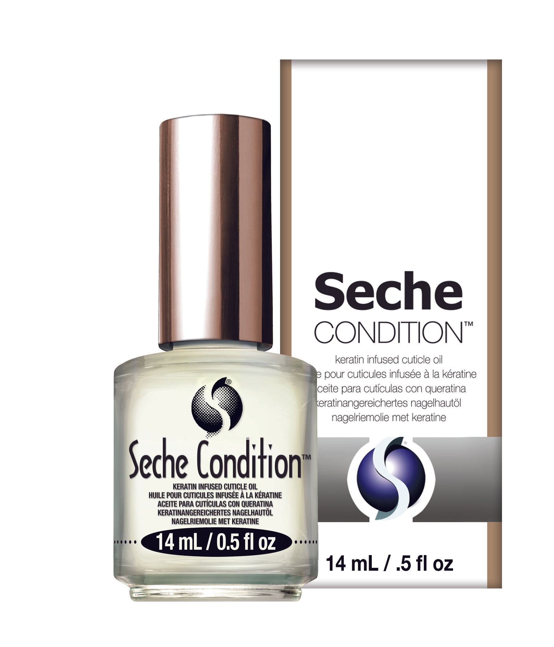 ACEITE PARA CUTÍCULAS CONDITION BOXED INT´L 14mL - SECHE - BEMEXCO +Bonito +Fácil