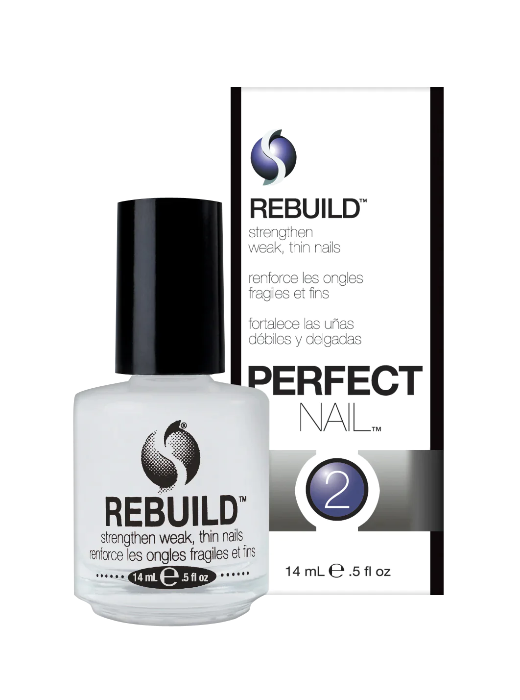 FORTALECEDOR DE UÑAS 14 mL - REBUILD SECHE - BEMEXCO +Bonito +Fácil