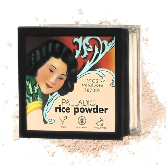 POLVO DE ARROZ, SELLA EL MAQUILLAJE SIN DEJAR TEXTURA ACARTONADA - PALLADIO BEAUTY - BEMEXCO +Bonito +Fácil